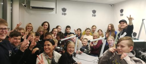 6c pažintis su ZIP FM radijo studija