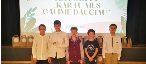 Viktorina ,,Kartu mes galime daugiau“