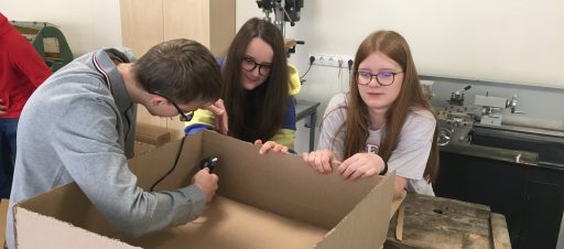 „Erasmus+” projektas „Sukurk idėją dėžutėje! Metodologinių STEAM įrankių rinkinys mokykloms”