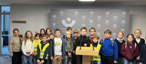 4 d klasės ekskursija į Lietuvos Respublikos Seimą